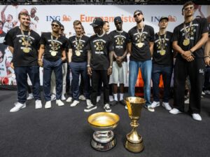 Basketball-Europameister in Weltrangliste fast an der Spitze